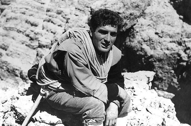 Famous Italian climber Cesare Maestri