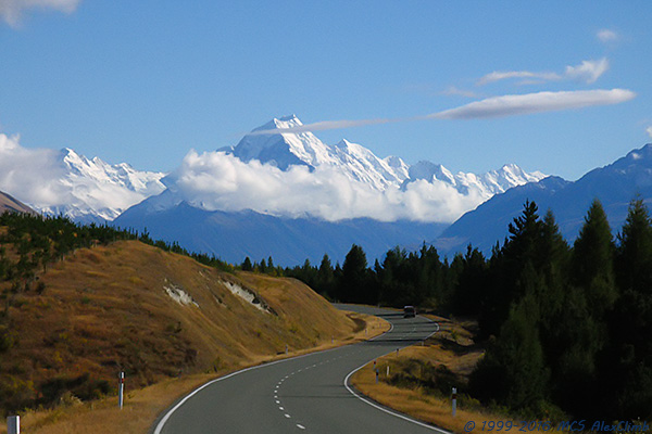 Альпинизм, туризм и скалолазание в Новой Зеландии, восхождение на Моунт Кук