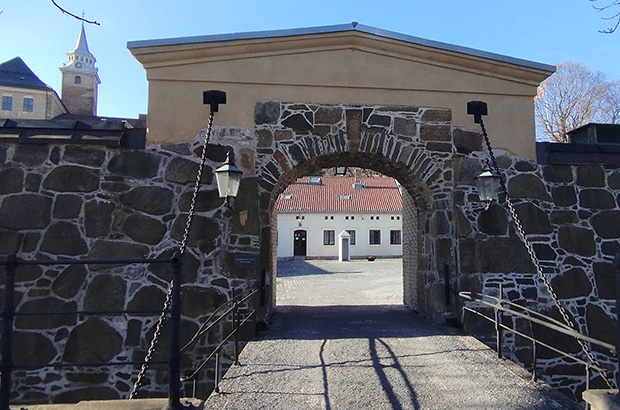 Крепость и бывшая тюрьма Акершус в Осло
