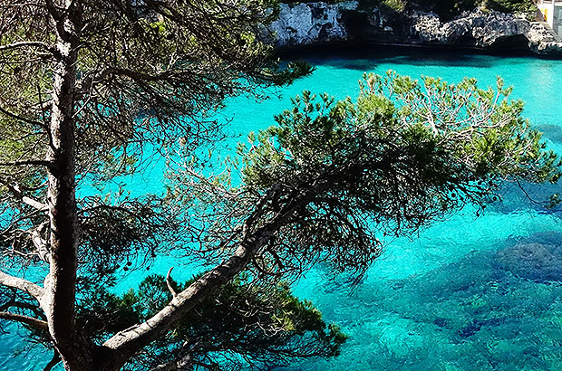 Amazing watercolor in Santaniy Bay