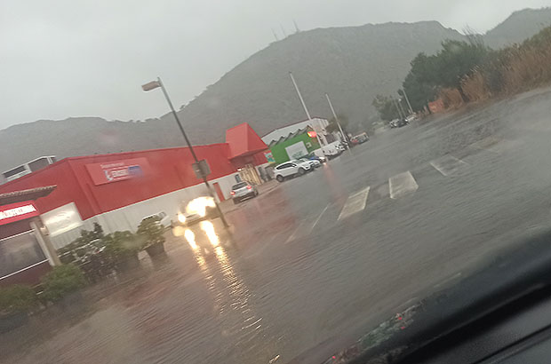 Flooding in Alcudia