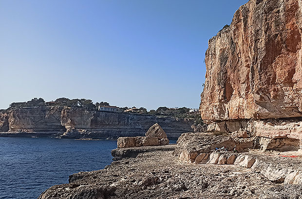 The rockclimbing sector of Santaniy is one of the most beautiful in Mallorca