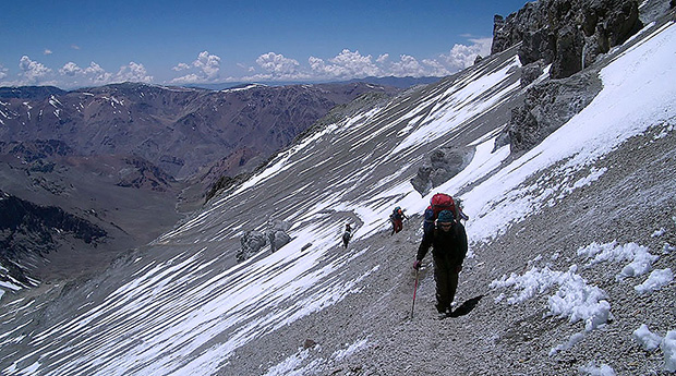 Climbing Mount Aconcagua