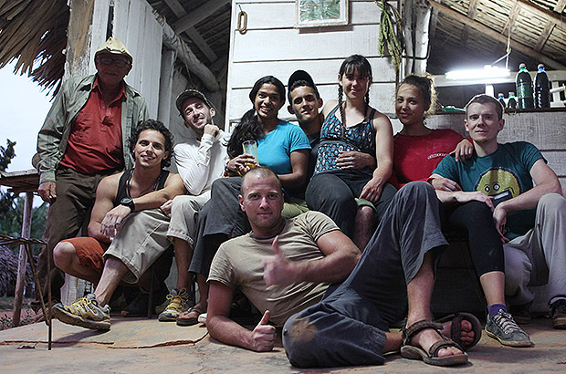 After a rockclimbing training session, Cuba