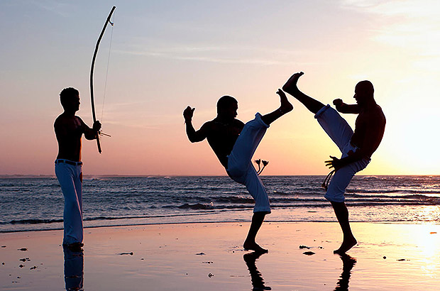 Like any calistatics, capoeira training can be carried out in any location you like