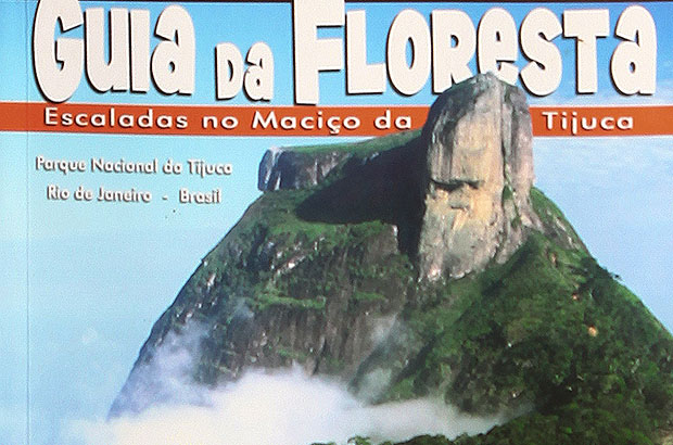 One of the rockclimbing guidebooks for Rio de Janeiro