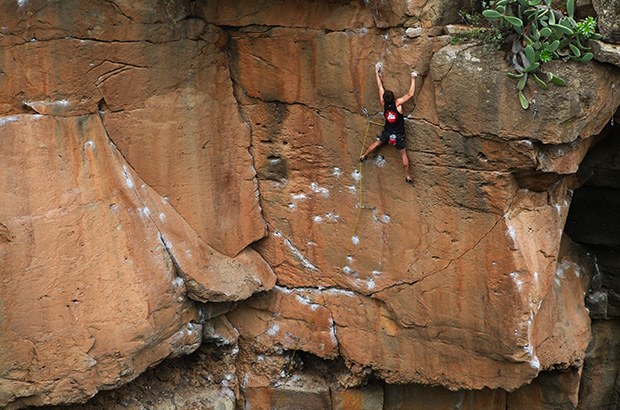 Rock Climbing in Tenerife in the Arico sector