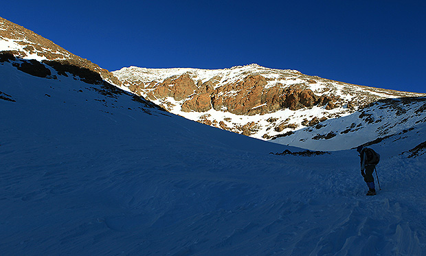 Climbing of Toubkal - the route is initial level