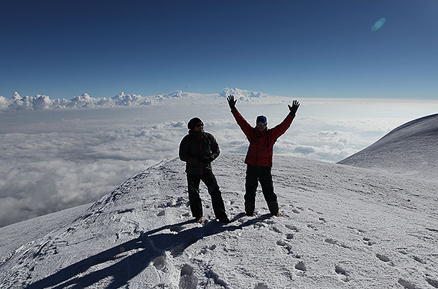 On top of Mount Ararat