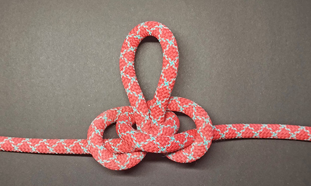 Butterfly loop knot