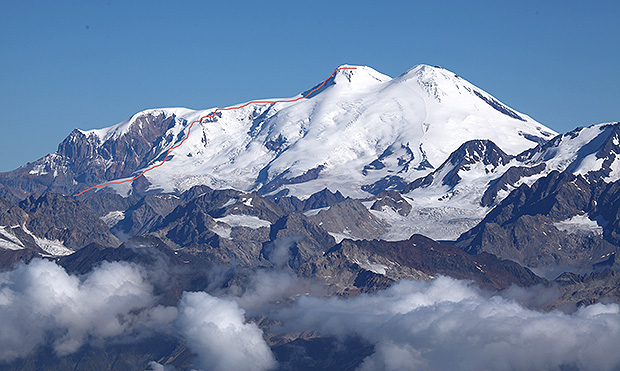 Маршрут на Эльбрус с запада - по левому плечу