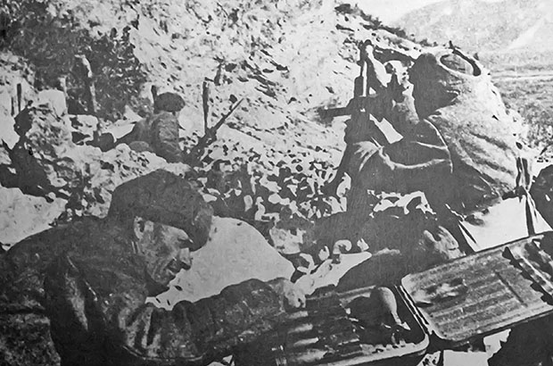 Оборона склонов Эльбруса советской армией