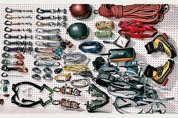 Climbing equipment that you most likely will not need when climbing Mount Elbrus