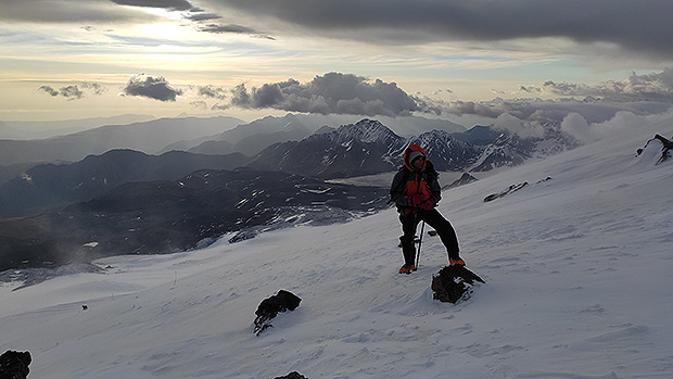Восхождение на Эльбрус с севера