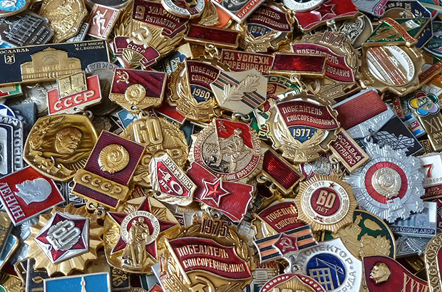 At least 5 generations of Soviet people grew up in awe of badges and regalia