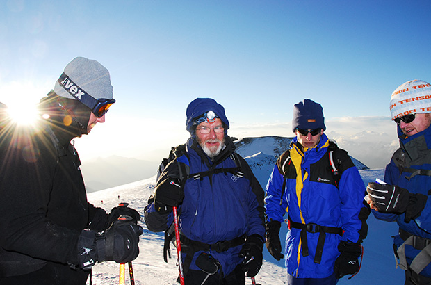 Age 75+ does not prevent you from climbing to the Summit of Mount Elbrus