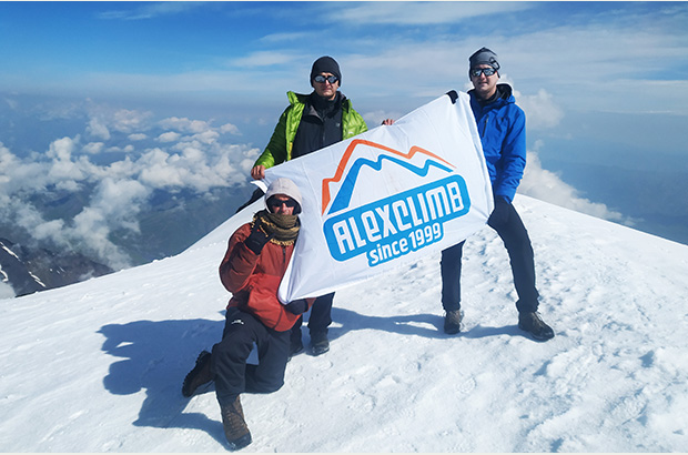 Acclimatization climb in Dagestan, Mount Bazarduzu, before climbing Mount Elbrus