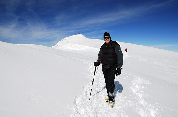 The desired finale of the route is very close - the summit of Mount Elbrus is just a stone's throw away