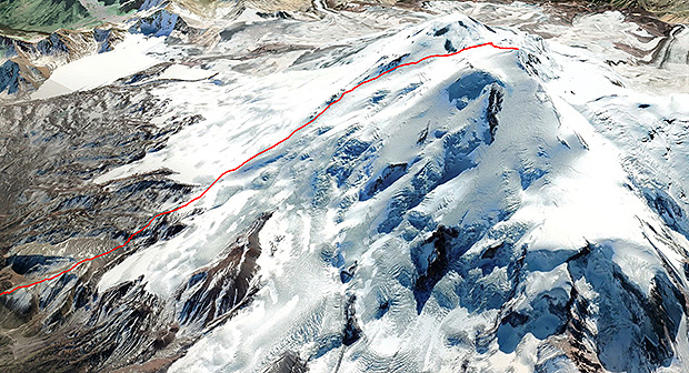 Mount Elbrus North route