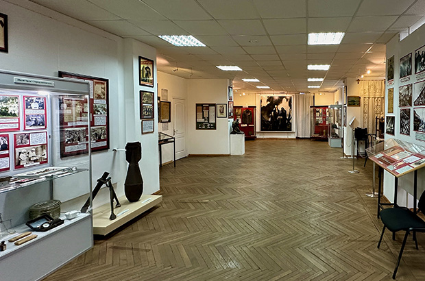 Pyatigorsk Museum of Local Lore. The exhibition is dominated by the theme of the Second World War Museum-reserve of M.Y. Lermontov