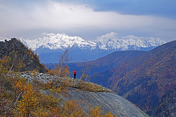 Вершина Лайла, Грузия, Сванетия