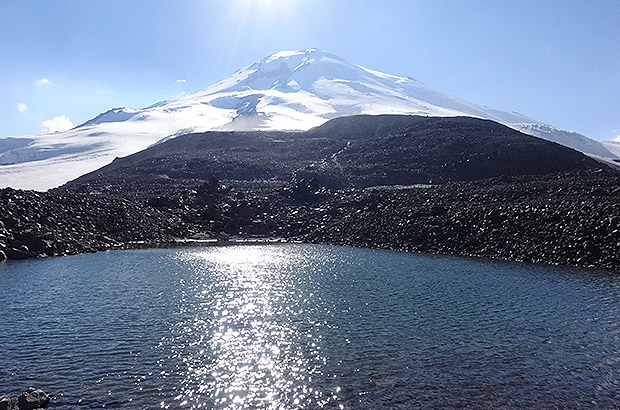 Mount Elbrus, the east side