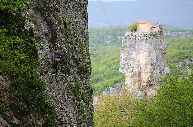 Rockclimbing in Georgia