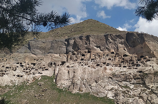 The cave city of Vardzia is the abode of the ancient rockclimbers of Georgia