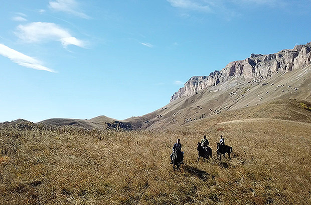 Конный маршрут Тропа Скифов в Приэльбрусье, Северный Кавказ
