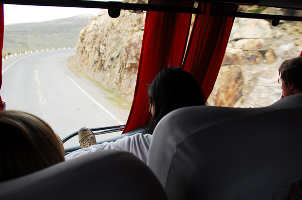 Many roads in Peru are located at altitudes above 5000 m