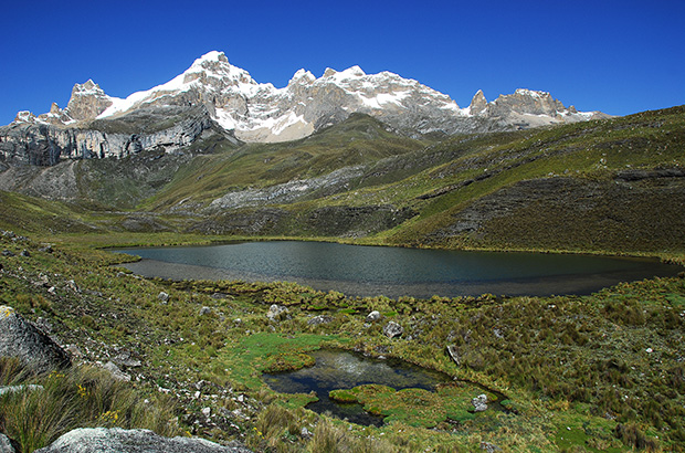 The combination of the brightest and purest colors is a characteristic feature of all mountain systems of Peru and Bolivia