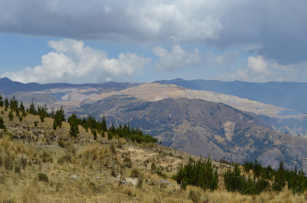 The Pierina mine in the province of Huaraz is one of the largest gold deposits in Peru