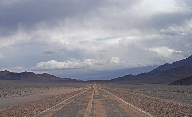 Endless expanses of the high Sierra - no water, no life