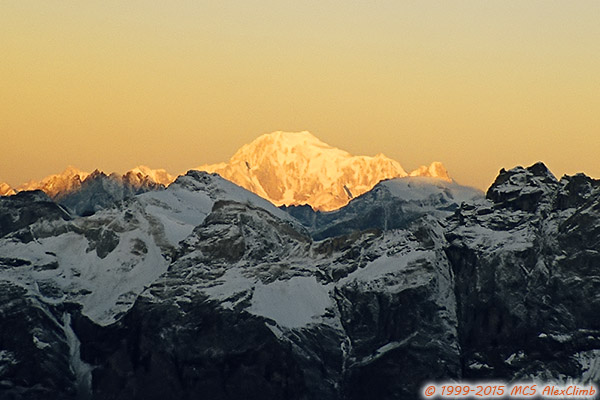 Mountain climbing in the Alps, climbing Mont Blanc and Matterhorn