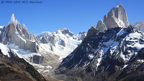 Mountain climbing in Argentina