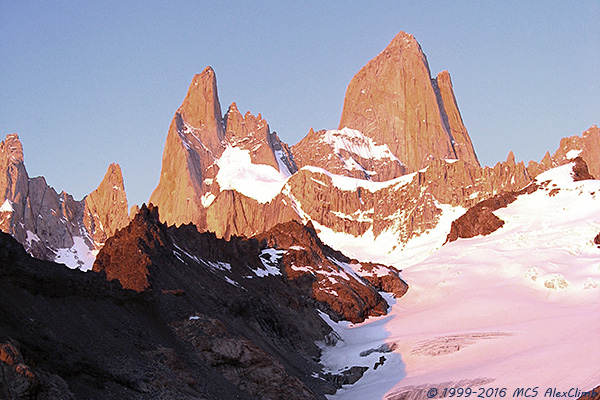 Mountain climbing in Argentina