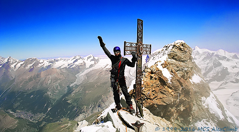Climbing Matterhorn with the guides of MCS AlexClimb mountain School