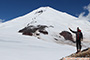 Climbing Elbrus East from East, Russia, Caucasus