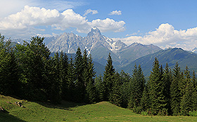Mountain climbing in Georgia, Svanetia, climbing Kazbek, Ushba