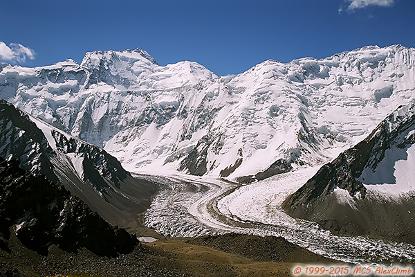 Pamir mountain climbing and trekking