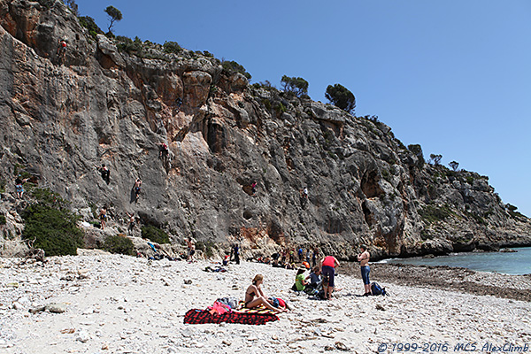 Rockclimbing in Spain on the Mallorca island, MCS AlexClimb rockclimbing courses