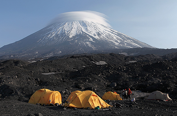 У подножия Ключевской сопки