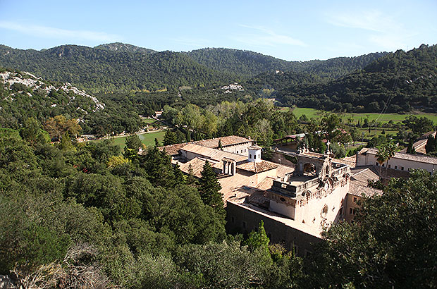 Lluc Monastery - the main Catholic shrine of Mallorca