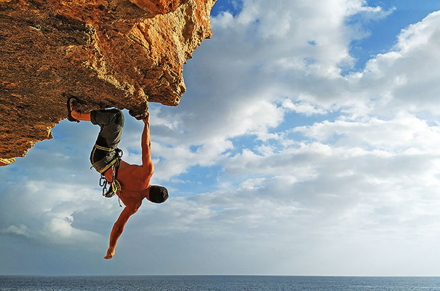 Everyday climbing routine in Mallorca