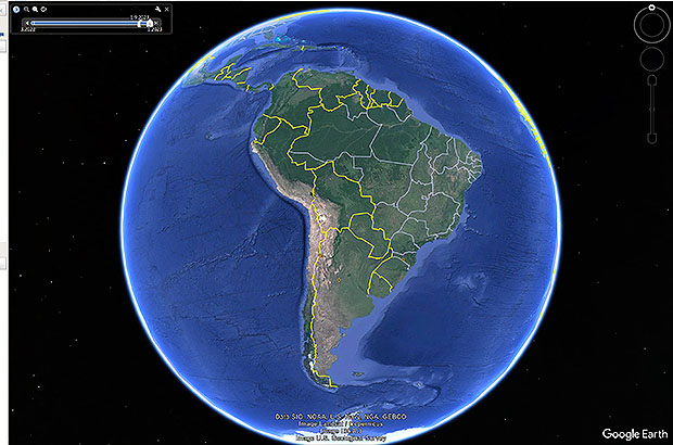 Использование программы Google Earth для работы с задачами по навигации
