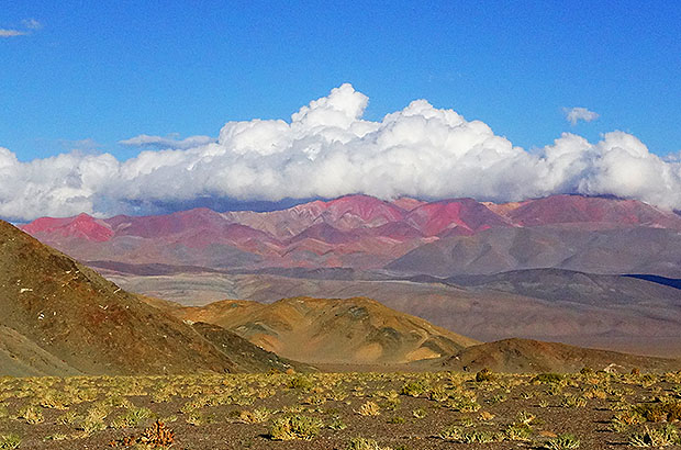 Разноцветные горы, Аргентина