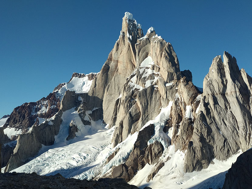 Pilot's ring. Argentina, Patagonia, climbing Fitz Roy