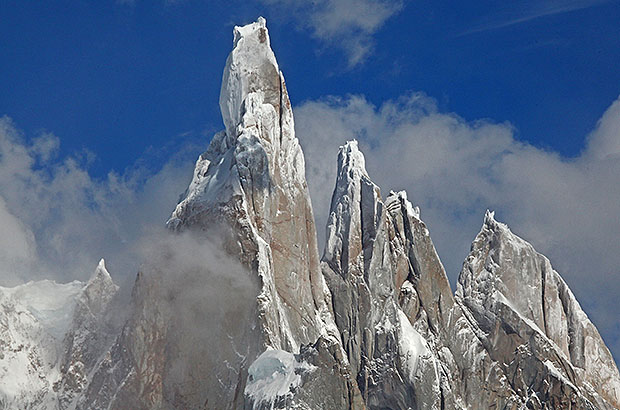 The summit tower of Cerro Torre - Patagonia