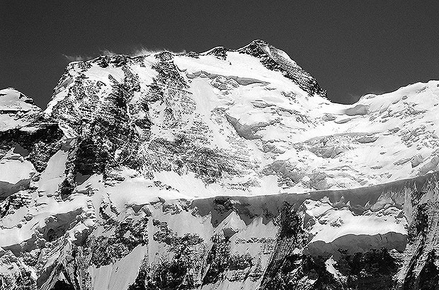 The highest mountain of the former USSR - Communism Peak 