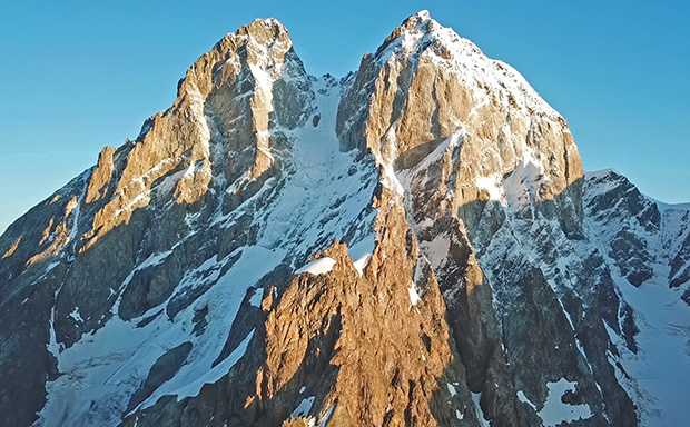 South Face of Mount Ushba
